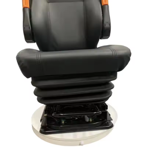 Siège de conducteur rotatif réglable Dossier inclinable <span class=keywords><strong>180</strong></span> Siège de 360 Rails pivotants et coulissants Chauffage Vent Scan Vol Conducteurs de semi-camions - Product Image 5