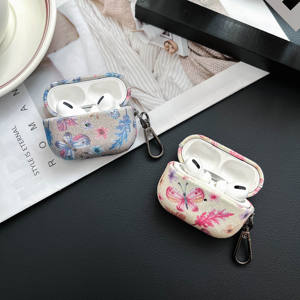 2025 último soporte personalizado de lujo Impresión digital PU Funda de cuero para <span class=keywords><strong>Airpods</strong></span> 1/2 3 4 Pro - Product Image 6