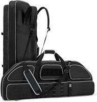 Sac à dos souple personnalisé pour arc composé avec poche pour flèches, en polyester, pour le tir à l'arc