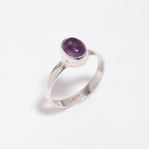 Purple Amethyst <b>Ring</b> 925 Sterling Silver Custom Jewelry <b>for</b> Women Bulk Wholesale Fine Silver <b>Rings</b> Suppliers - Product Image 1
