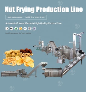 Ligne de production de frites et de snacks à friture continue pour l'industrie alimentaire : machine à frire les cacahuètes, les chips de pommes de terre et les noix de cajou - Product Image 2