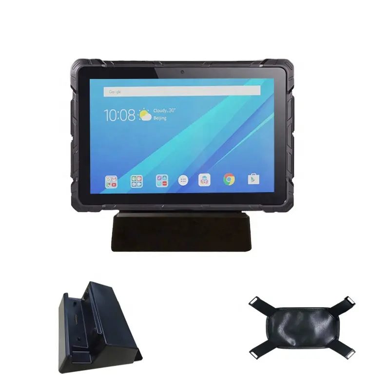 IP67 Tablet Android 10 Inci 1280X800, Tablet Pc Rockchip Tahan Air WIFI RK3399