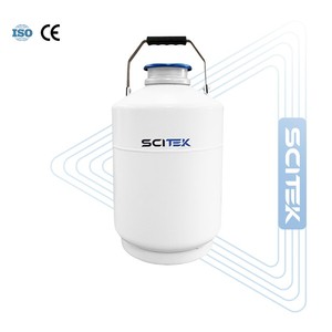 Tanque de Nitrógeno Líquido SCITEK Dry Shipper con Almacenamiento Criogénico de Vapor, Llenado Rápido de Nitrógeno Líquido para Transporte Criogénico - Product Image 2