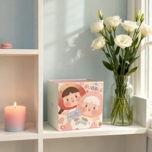 กล่องใส่เทียนบนเครื่องบินกระดาษคราฟท์ลูกฟูกรีไซเคิลเป็นมิตรกับสิ่งแวดล้อมพิมพ์โลโก้ตามสั่งเคลือบด้านลายนูนแม่เหล็ก - Product Image 3