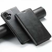 SUTENI untuk iPhone 18 Pro Max Casing Ponsel Tempat Kartu Magnet Penutup Lipat Dompet Kulit Imitasi 17 16 Plus 15 Pro 14 13 12