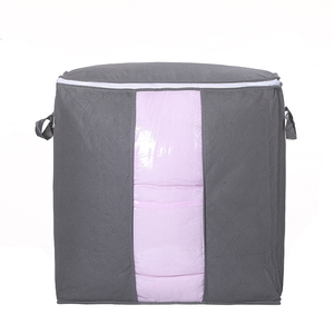 New Arrival Fabric Storage Boxes Bins Thicken Non Woven Quilt Bag Horizontal And Vertical Clothes Organizer Bag