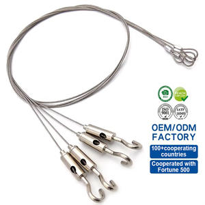 Système de <span class=keywords><strong>suspension</strong></span> <span class=keywords><strong>pour</strong></span> luminaires, kit de sécurité avec câble métallique <span class=keywords><strong>pour</strong></span> lampes LED, kits de <span class=keywords><strong>suspension</strong></span>, câble <span class=keywords><strong>pour</strong></span> éclairages décoratifs - Product Image 1