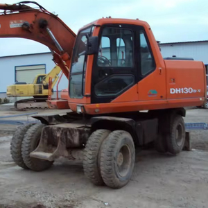 ใช้รถขุดล้อยาง doosan dh130 ใช้รถขุดล้อยาง doosan 130 140 สําหรับขาย - Product Image 1