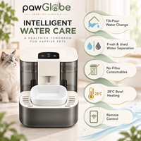 Fontaine à eau automatique intelligente pour animaux de compagnie pour la maison, vente en gros, importateurs, distributeurs et fournitures pour l'eau potable des chats PawGlobe