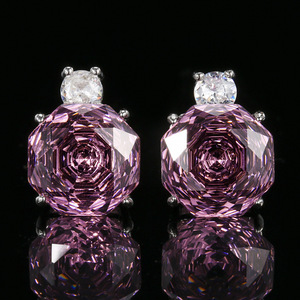 Nuevo 2025 Joyería Zhuangshengsheng, Base de Cobre Bañada en Oro, Corte Rosa, Rosa Seca, Conjunto Estilo Simple, Piedra Principal 14-12mm - Product Image 2