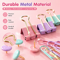 Vente en gros Ensemble de papeterie personnalisé créatif couleur macaron Articles de papeterie pour l'école et le bureau
