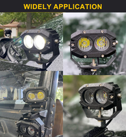 4 Inch 30W Diffuse Flood Beam Led Pods Off-road 4X4 Spot Driving Light For ATV Motorcycle Heavy Duty Truck Led Auxiliary