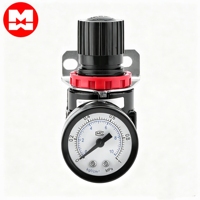 Régulateur de pression de compresseur d'air MAXIWORLD AR2000 avec manomètre et raccord pneumatique