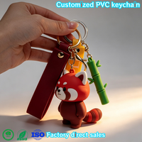 Individueller Werbe-PVC 3D Chili-Schlüsselanhänger Personalisierter Gummi-Schlüsselanhänger mit Kundenspezifischem Design-Druck