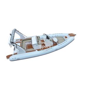 CE Hedia Patrol DL760 Aqua <span class=keywords><strong>Marina</strong></span> bote inflable motor eléctrico casco rígido bote inflable para la venta - Product Image 2