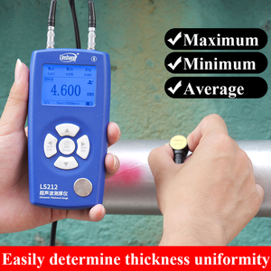เครื่องวัดความหนาอัลตร้าโซนิคแบบพกพา LS212 Rts ความหนา350มม. ท่อเหล็กเกจวัดความหนาอัลตราโซนิคสำหรับเหล็ก - Product Image 3