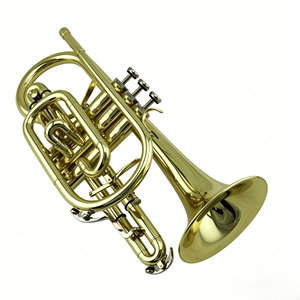 <span class=keywords><strong>Cornet</strong></span> B bémol professionnel Tide Music en laque dorée avec système Tigger - Product Image 3
