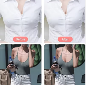 ملصقات صدر بدون حمالات من السيليكون قابلة لإعادة الاستخدام قوية للغاية ، غطاء صدرية دفع غير مرئي للنساء ، ملحقات وسادة الملابس الداخلية - Product Image 6