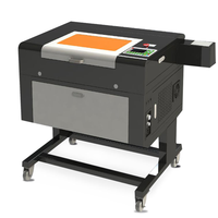 Offre Spéciale usine directe à faible coût 500*300mm 50W 60w Mini Co2 Laser gravure/découpeuse Ruida système de contrôle découpe de Contour