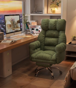 Comoda <span class=keywords><strong>Poltrona</strong></span> Relax per Camera da Letto, <span class=keywords><strong>Scrivania</strong></span> <span class=keywords><strong>e</strong></span> Dormitorio, Sedia con Braccioli per il Tempo Libero - Product Image 6