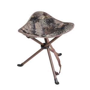 <b>Folding</b> Chair Aluminum Frame Oxford Cloth Camouflage Design Garden Outdoor Use Rectangular Shape Foldable Portable - Product Image 5