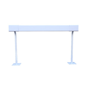 Gemakkelijk Te Monteren UV-Bestendige <span class=keywords><strong>3</strong></span>-Rail Plastic Vinyl Pvc Paardenomheining, Goedkope Pvc Plastic Vinyl Gecoate Ranch Paddock Paardenschermen - Product Image 3