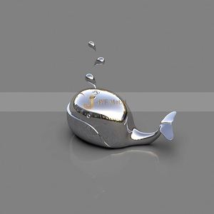 ANW4561 Escultura Decorativa Art Deco de Acero Inoxidable Personalizada con Diseño Elegante para Aniversario - Product Image 2