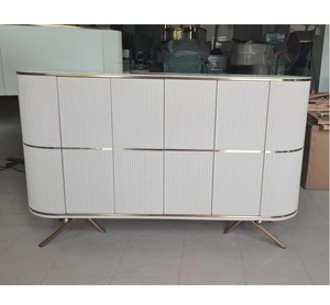 Prix usine blanc Buffet Buffet Armoire avec couches Meubles de salle à manger pour usage domestique Buffets Meubles de salon - Product Image 1