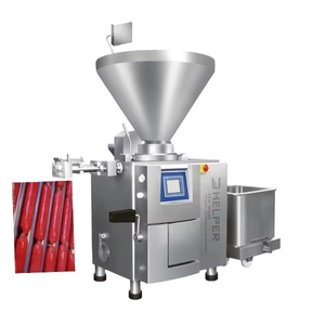 Ligne de production de jambon en acier inoxydable de qualité alimentaire, ligne complète de fabrication de saucisses, ligne de fabrication, machine de transformation avec remplisseur - Product Image 6