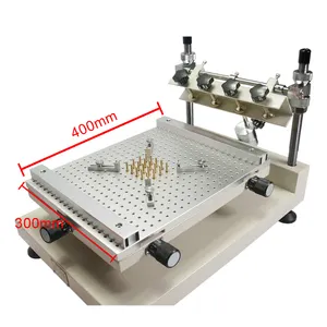 Imprimante manuelle pour réparation de puces digitales, impression de pâte à souder, écran soie, Machine d'impression sur colle rouge, taille 250x400mm, ZB3040H