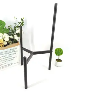 Fabriek Prijs Metalen Plant Stand Power Gecoat Bloempot Stands Indoor Outdoor Metal Plant Houder