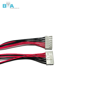 JST VH 3.96mm 6P ke Molex 3.0mm 3P & 4.2mm 4P Y-Splitter Harness, Kabel Daya UL1007 18AWG untuk PSU Industri. - Product Image 1