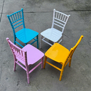 SMOOTH Birthday Party Event Chavari <b>Chairs</b> Banquet Children <b>Chair</b> Rental Colorful <b>Plastic</b> Children's Furniture - Product Image 1