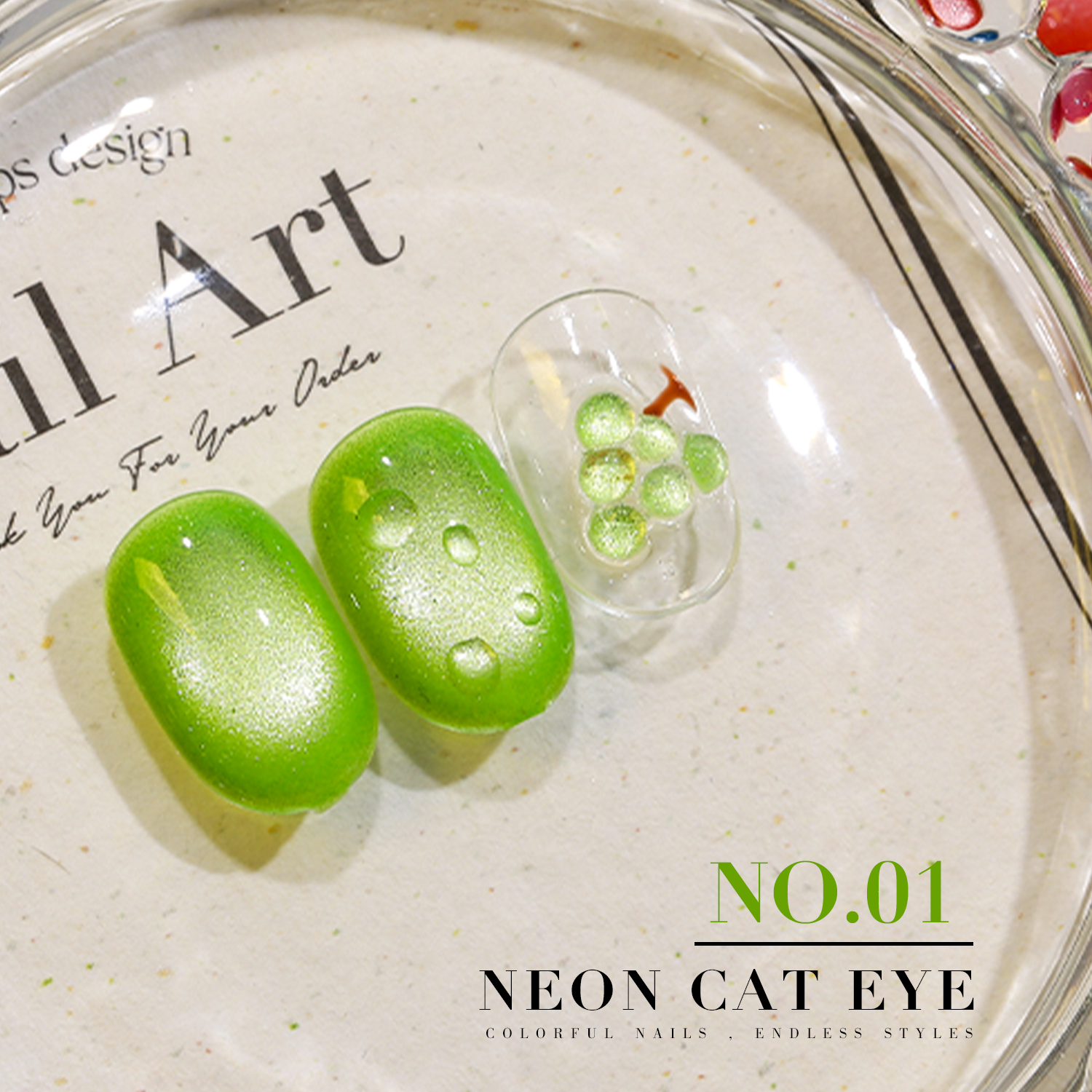 Oeil de chat néon#01