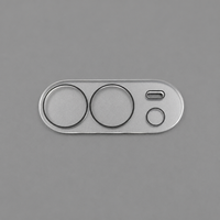 Nouvelle protection d'objectif d'appareil photo pour iPhone 18 Fold en verre trempé 9H transparent imprimé soie