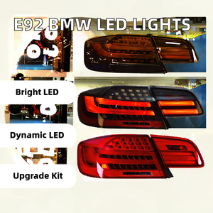 Pour Série 3 2006-2013 E92 M3 Coupé, feux arrière LED dynamiques, clignotants DRL, haute luminosité, marche arrière, 12V, neuf, HZ-H011, feux arrière LED neufs - Product Image 2