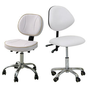 Chaise de travail moderne pour dentiste, chaise selle médicale pivotante et réglable en hauteur, chaise de coiffure, utilisation en hôpital et école, acier haute densité - Product Image 5