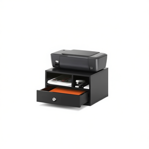 Organisateur de bureau Jgwood Designs, support d'imprimante en plastique avec tiroir de rangement pour usage professionnel - Product Image 1