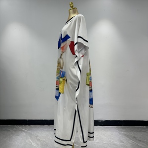Robe décontractée et élégante pour femme, nouvelle collection 2026, coupe ample, respirante, idéale pour l'été et le printemps, vente <span class=keywords><strong>en</strong></span> gros à bas prix - Product Image 6