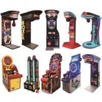 Machine de jeu d'arcade de boxe électronique, prix usine, machine d'arcade de frappe au poing, machine d'arcade
