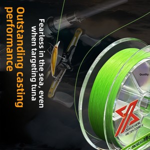 YILE PE X16 Monofilament <span class=keywords><strong>Fil</strong></span> Tressé Flottant Ligne <span class=keywords><strong>De</strong></span> Pêche Haute Résistance Vert Lac Rivière & Ruisseau 100m <span class=keywords><strong>Diamètre</strong></span> 0.15-0.4mm - Product Image 5