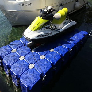 Plataforma <span class=keywords><strong>Flotante</strong></span> Modular de Plástico en Stock, Usada como Muelle o Transbordador, Origen Zhejiang, Entrega Rápida - Product Image 3
