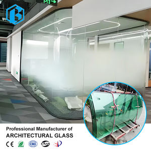 Vidrio Templado Duradero Personalizable Directo de Fábrica con Marcos de Acero Curvados para Balcones y Terrazas - Product Image 1