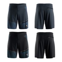 Shorts de bain personnalisés par sublimation avec poches, coupe moderne, coutures renforcées, élastiques et légers pour vêtements de sport OEM