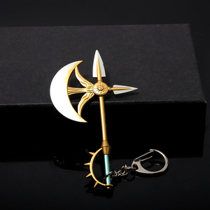 Porte-clés Modèle Arme Artéfact des Sept Pêchés Capillaires : Hache d'Escano de <span class=keywords><strong>Meliodas</strong></span> (Anime Japonais) - Product Image 2