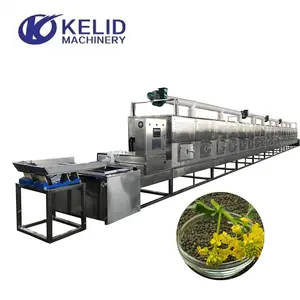 Full Automatic Microwave Grain Sesame Drying Roasting Machine