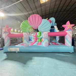 Castillo Inflable Comercial con Tobogán y Ventilador, 6x6m, con Zona de Salto - Product Image 3