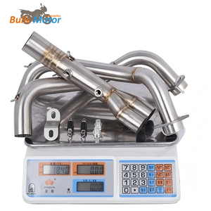 Échappement pour Yamaha <span class=keywords><strong>MT07</strong></span> FZ07 Tuyau de descente 2025 2026 Tracer 7 Collecteur Tuyau d'échappement - Product Image 6