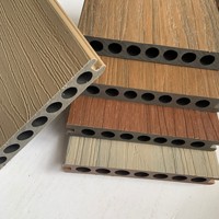 Tablas de terraza de composite WPC coextruido para revestimiento de suelos exteriores en oferta de fábrica