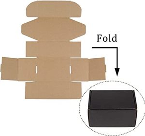 6x4x3 Inches Shipping <b>Boxes</b> <b>Pack</b> of 25, Packaging Corrugated Cardboard Mailer <b>Boxes</b> - Product Image 3